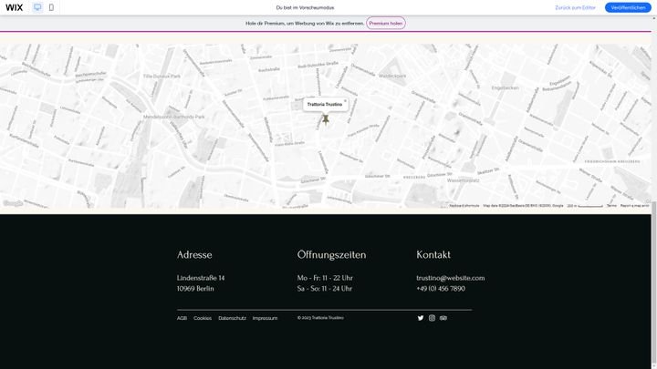 Weise deine Gäste auf Specials und Sonderleistungen hin