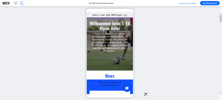 Damit deine Seite auch auf Mobilgeräten gut aussieht, sind moderne Homepage-Baukästen durch die Bank mobil-responsiv
