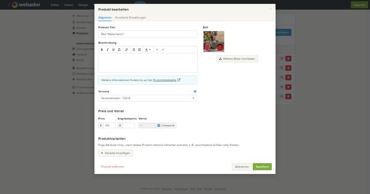 Pflegen Sie Ihre eigene Artikeldatenbank