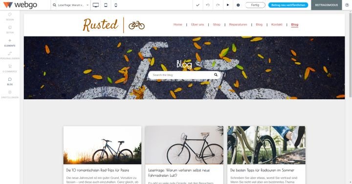 Setzen Sie Ihren eigenen Blog auf