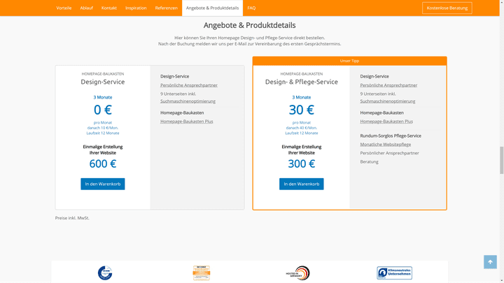 Festpreisangebote sind weniger flexibel, dafür transparent