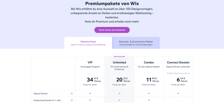 Beim Kauf einer kostenpflichtigen Version gibt es grob unterteilbare Preisstufen