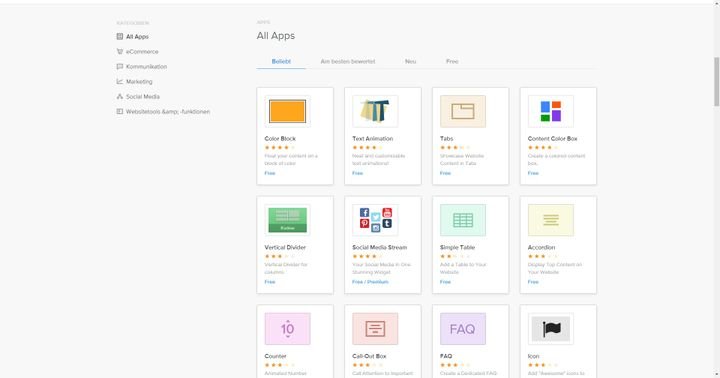 Die meisten Apps gibt es gratis, ein paar setzen einen Premium-Tarif voraus