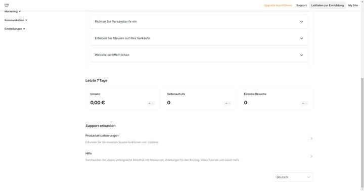Wenn Sie mehr Kennzahlen zu Ihrer Seite einsehen möchten, brauchen Sie die Premium-Tarife