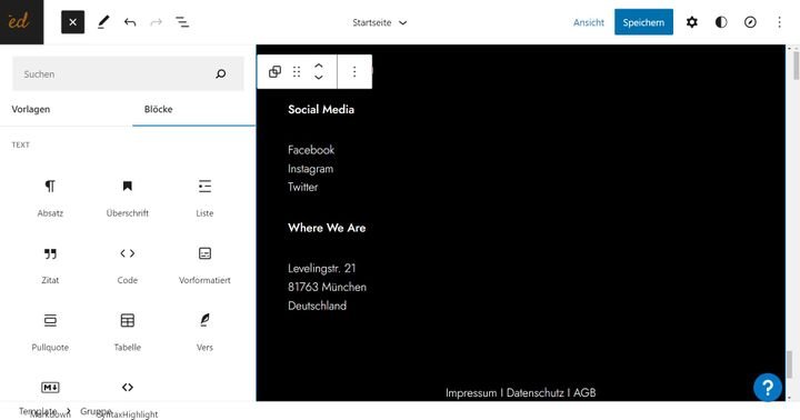 WordPress.com bietet Ihnen wichtige Basisfeatures