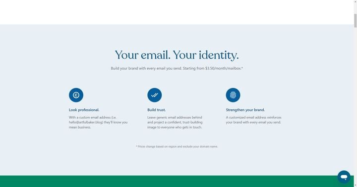 Nutzen Sie eine Mail-Adresse mit Ihrem Domainnamen für ein professionelles Auftreten