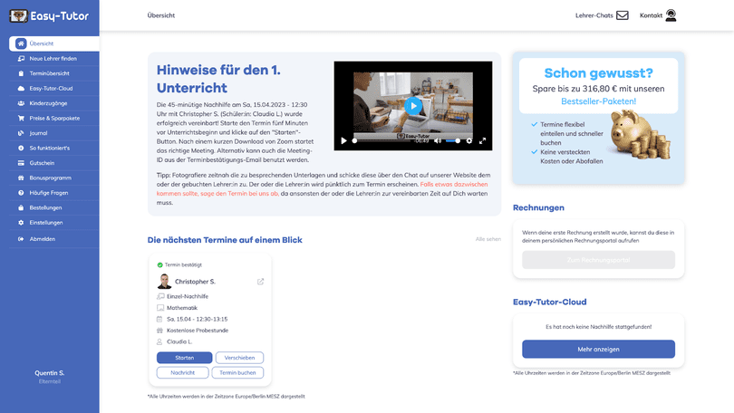 Easy-Tutor Erfahrungen 2026 » Test, Details & Features