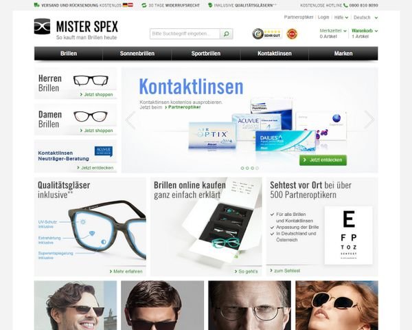 Mister Spex Zahlung Auf Rechnung Nicht Möglich