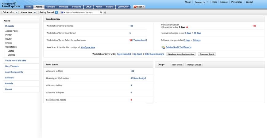 ManageEngine AssetExplorer im Test: Bewertungen & Kosten 2024 im Überblick