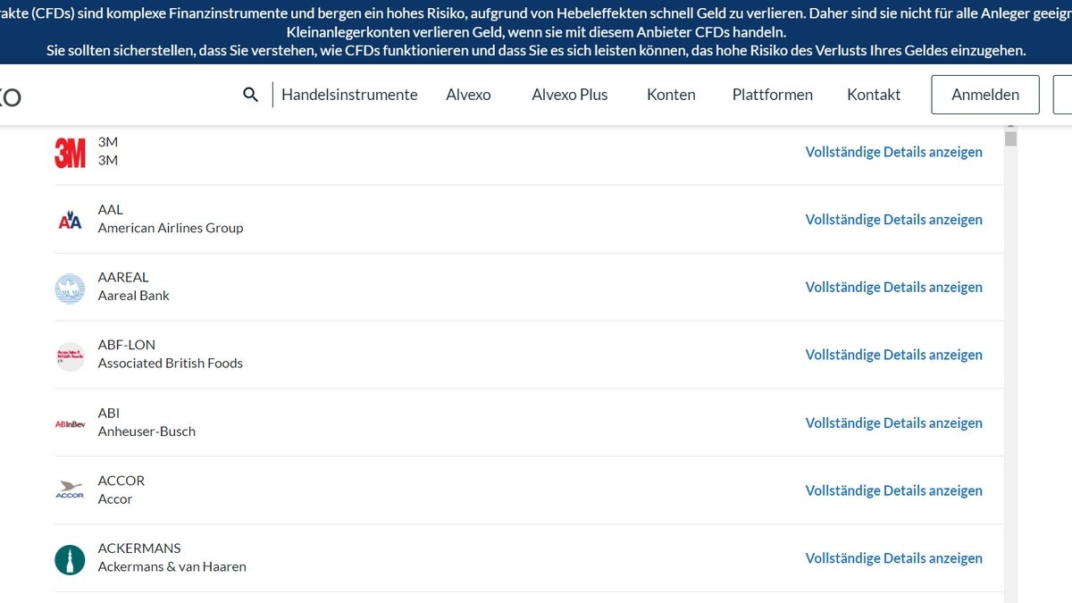 Alvexo Test 2026 » Erfahrungen & Kosten | trusted.de